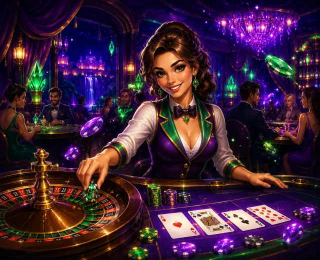 LolaJack live dealer streaming a roulette table
