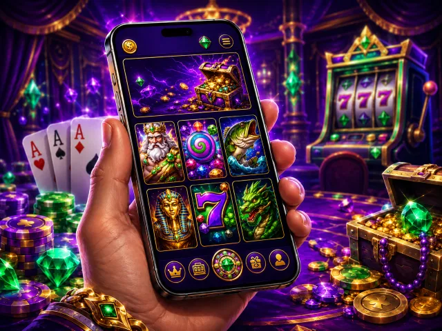 LolaJack Casino running on a smartphone